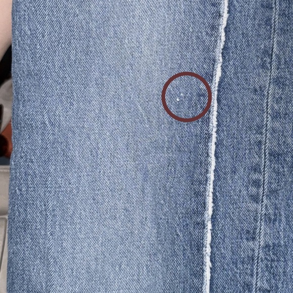 UNIQUE LEVI'S Ribcage Straight Leg Jeans Size 24 - Picture 4 of 5